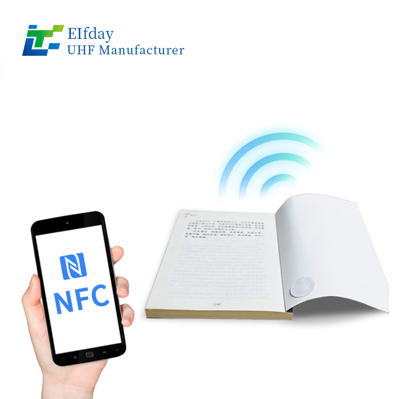 NFC 50*50mm ICODE SLIXchip Self-Adhesive Electronic Tag User Bits Coated Paper Tag